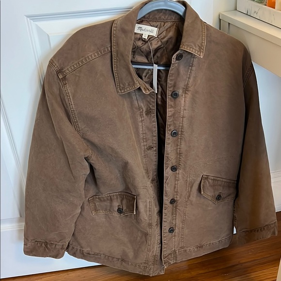 NWT Madewell canvas / barn coat - Picture 3 of 5